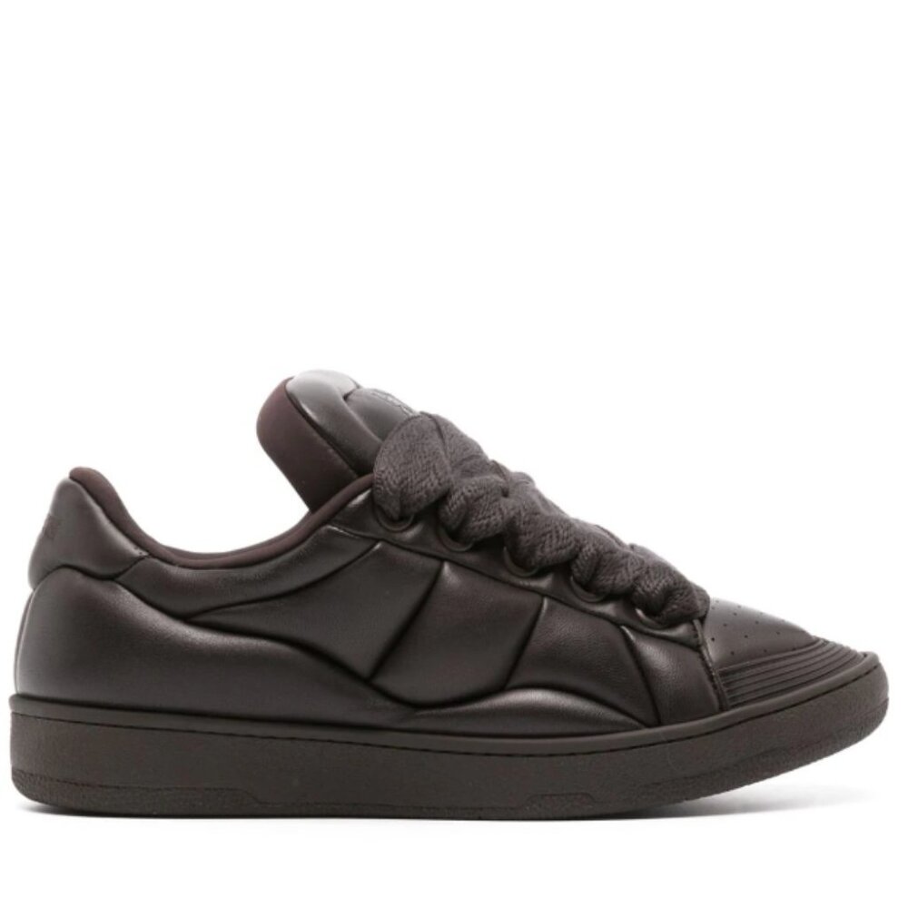 BNWT AW23 LANVIN CURB XL LOW TOP SNEAKERS CACAO 40 & 41 & 42
